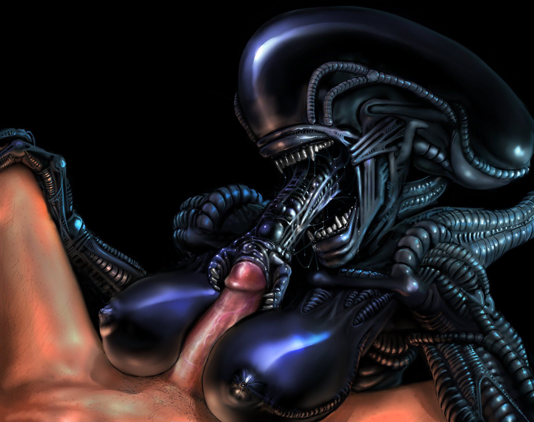 Animated alien sex